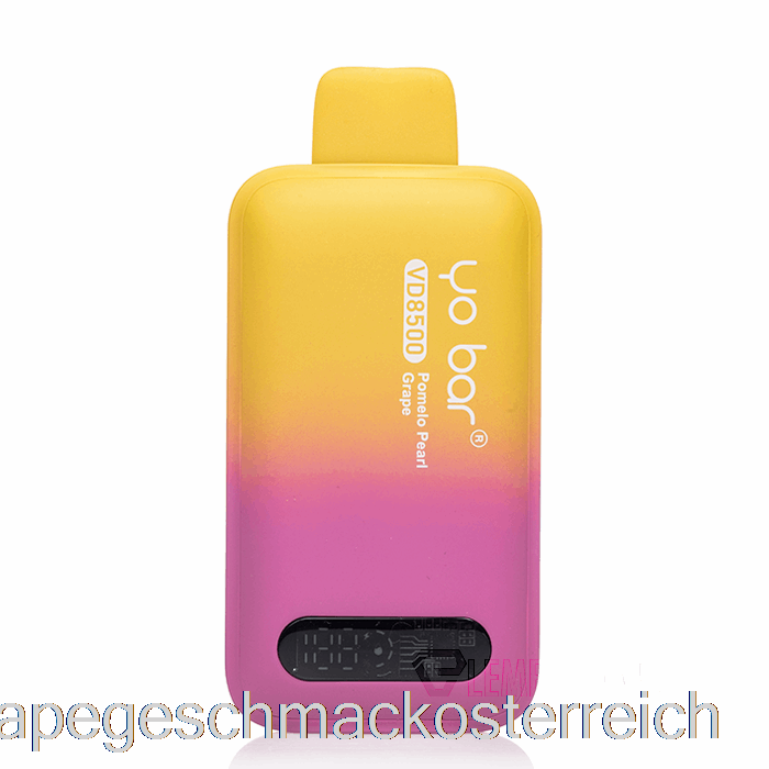 Yo Bar VD8500 Einweg-Pomelo Pearl Grape Vape-Geschmack